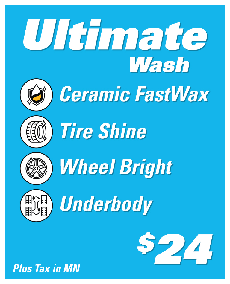 Ultimate wash info