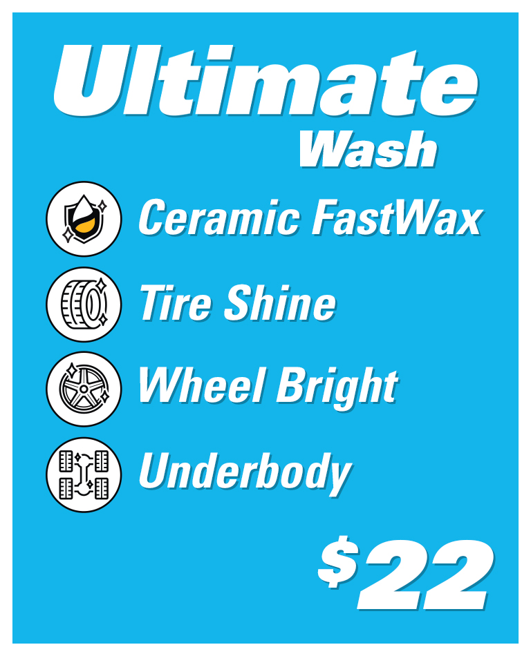 Ultimate wash info